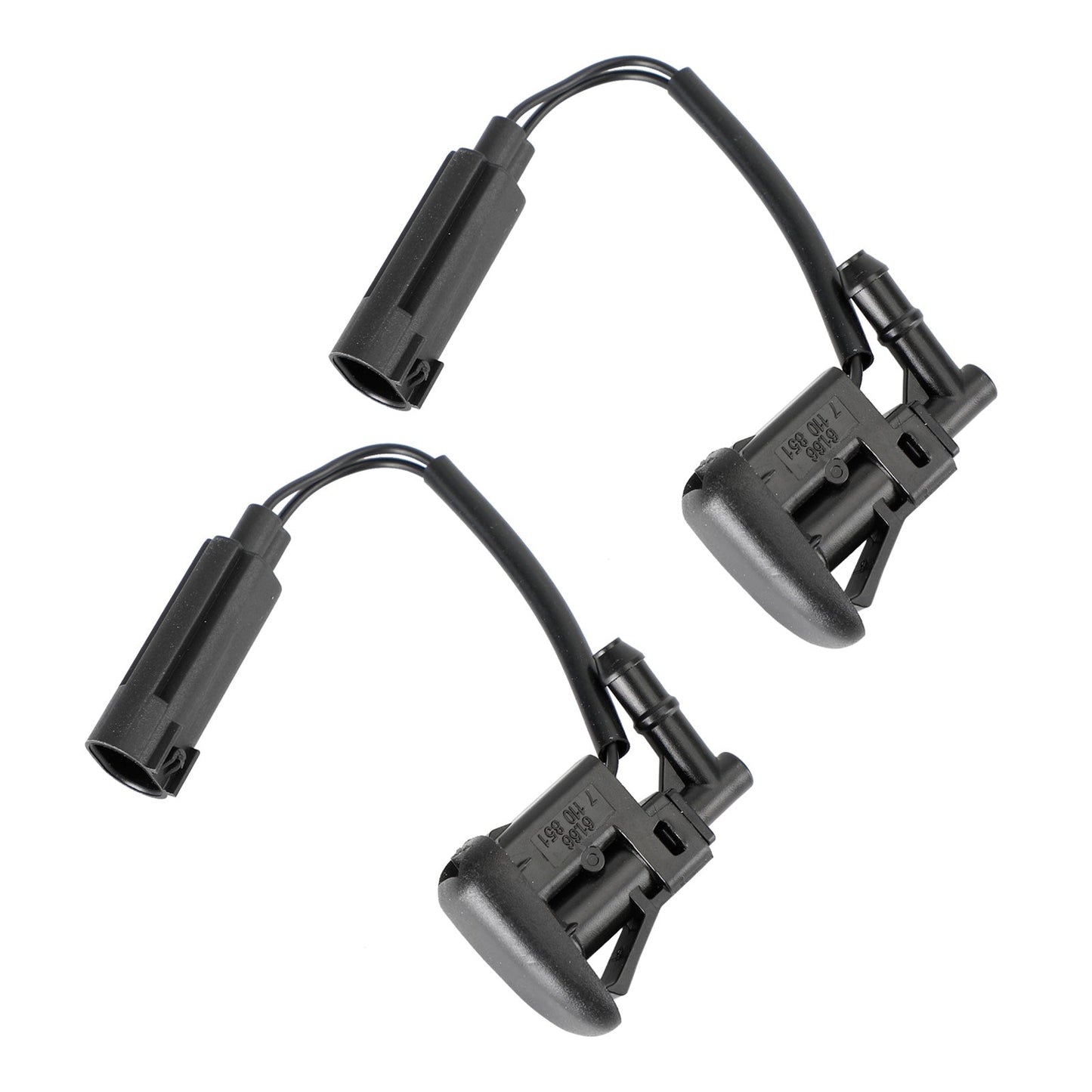 BMW E88 X3 E83 X5 E53 61667110851 2x ugello tergicristallo spray riscaldato