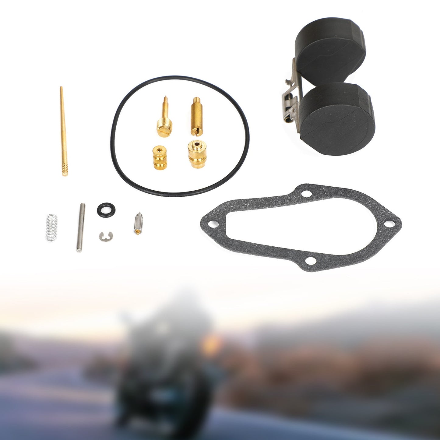 Carburatore Carb Rebuild Kit adatto per Honda XL250 Motosport 250 1972-1975 Generico