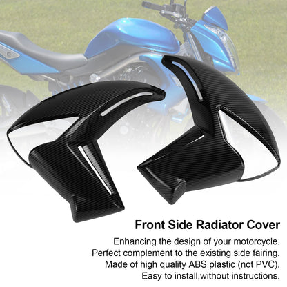 Lato anteriore del pannello di copertura del radiatore carenatura carenatura per KAWASAKI ER6N 2009-2011 generico