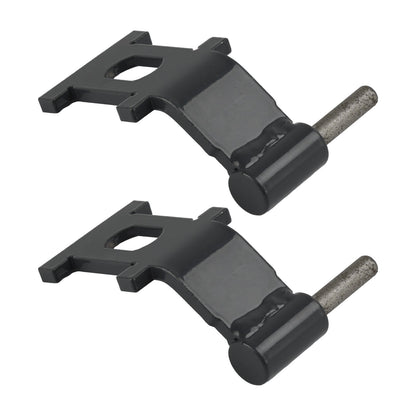 2PCS 7193725 Cerniera della porta della cabina per Bobcat T450 T550 T590 T595 T630 T650 T740 T750