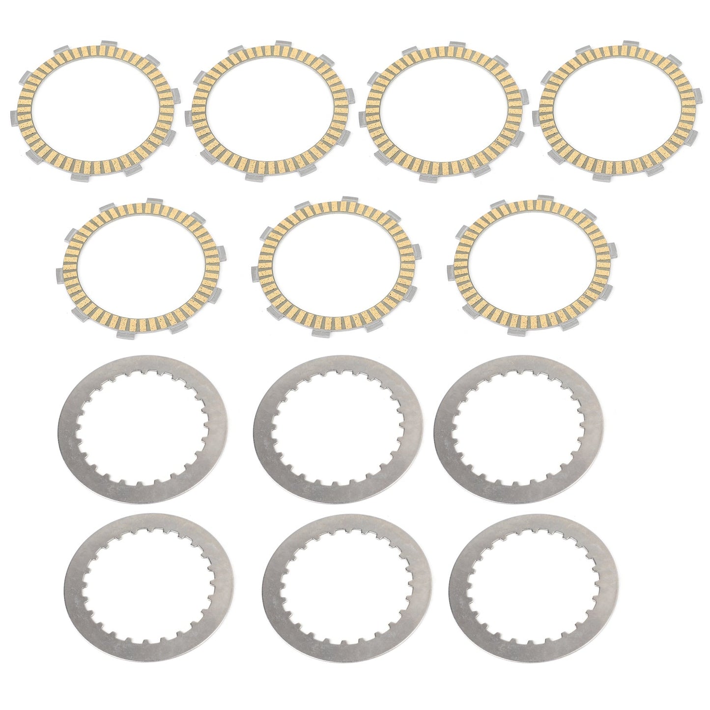 Kit Frizione ferro &amp; Dischi Frizione per Honda TRX420 FourTrax / Rancher 2007-2017 Generico
