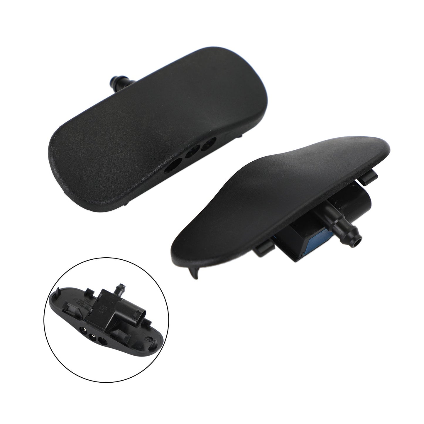 4GD955988 2x ugello di spruzzo lavavetri anteriore riscaldato a getto per AUDI A3 8V 2010-2020 Generico
