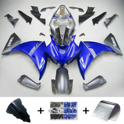 Amotopart Yamaha 2012-2014 YZF 1000 R1 Kit di detrazione grigio blu