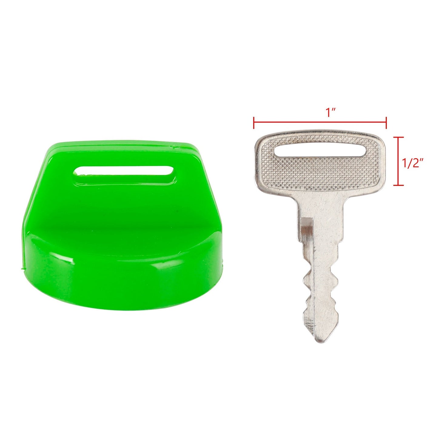 Polaris RZR XP 570 800 900 1000 5433534 2PCS Coperchio chiave di accensione verde con dado