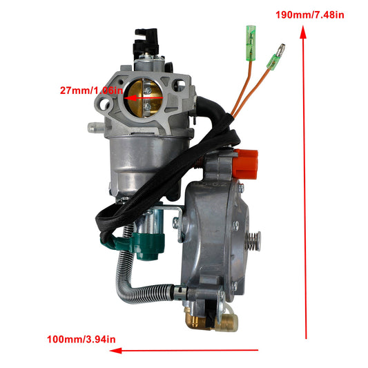 Carburatore per porto merci Predator 6500 5500 8250 Generatore GPL NG Dual Fuel