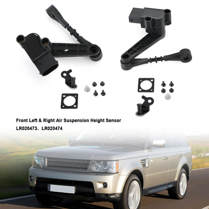 Coppia sensore di livello altezza anteriore destro e sinistro per Land Rover Range Rover Sport generico