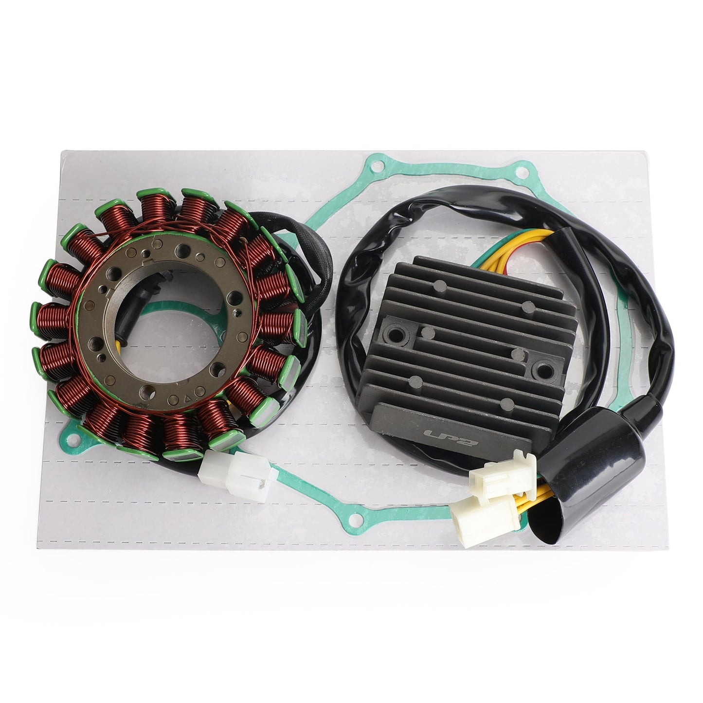 2001-2003/2005-2007 Honda VT750DC Shadow Spirit magneto statore + raddrizzatore di tensione + guarnizione