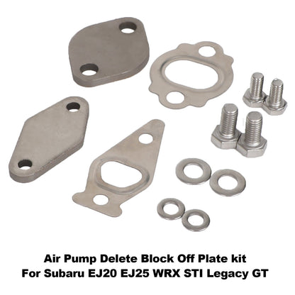 Subaru EJ20 EJ25 WRX STI Legacy GT Air Pump Elimina kit piastra di blocco