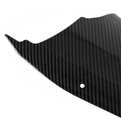 Pannello di copertura laterale del serbatoio del gas Trim carenatura per Yamaha YZF YZFR6 R6 2008-2014 Carbonio generico