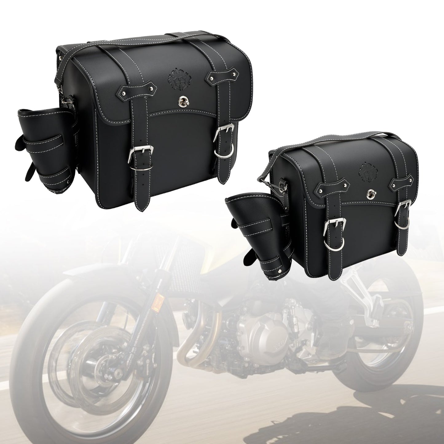 Borsa laterale a sgancio rapido Borsa per attrezzi Borsa per bagagli Custodia addensata per motore M