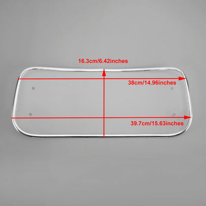 Parabrezza parabrezza anteriore universale in ABS adatto per la maggior parte delle moto