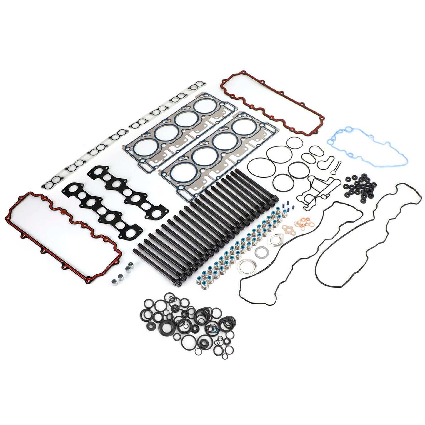 2004-2005 Ford E-350 Club Wagon 6.0L V8 Diesel 18mm Kit prigionieri testa cilindro e guarnizione testa 2504202