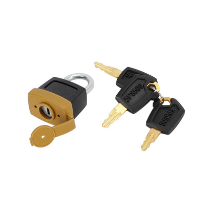 1 Pz Lucchetto Lucchetto W/3 Nuove Chiavi Per Caterpillar (CAT) 5P8500 246-2641