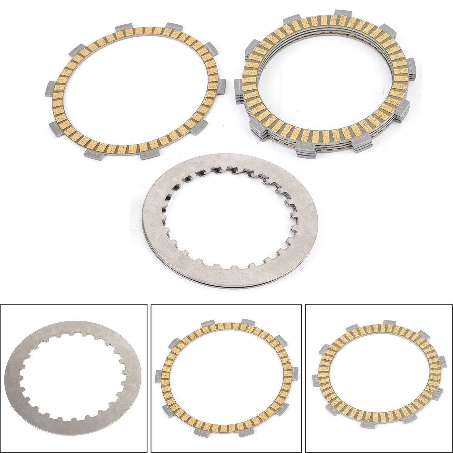 Kit Frizione ferro &amp; Dischi Frizione per Honda VT125 Shadow / Varadero 125 88-2011 Generico