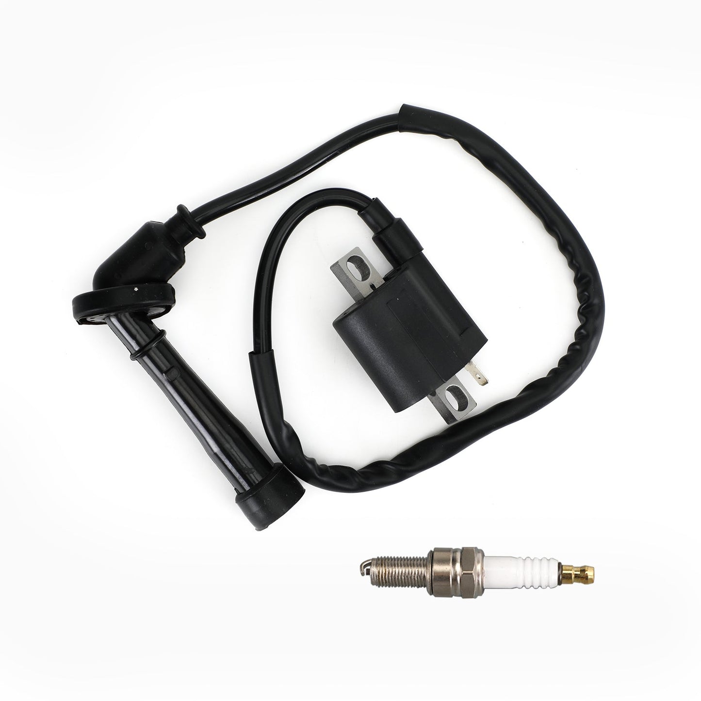 Bobina di accensione Candela adatta per Suzuki LTZ400 LT-Z 400 Quadsport 33410-09F00 Generico