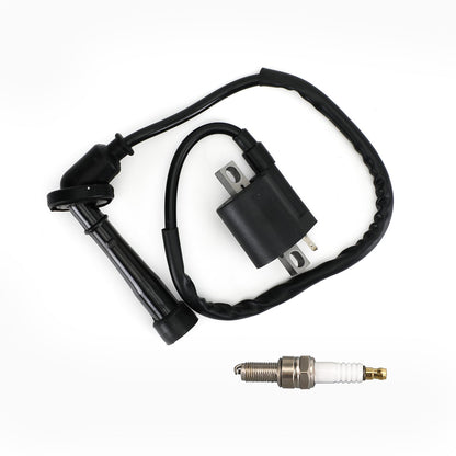 Bobina di accensione Candela adatta per Suzuki LTZ400 LT-Z 400 Quadsport 33410-09F00 Generico