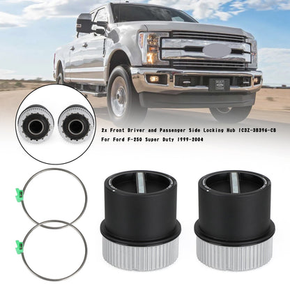 2x Ford F-250 Super Duty 1999-2004 mozzo bloccaggio anteriore 1C3Z-3B396-CB Fedex Express
