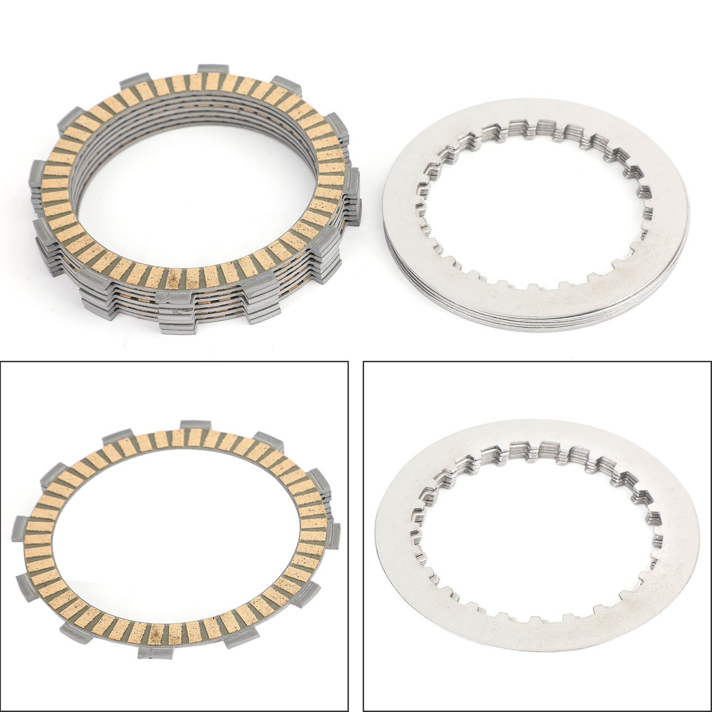 Kit Frizione ferro &amp; Dischi Frizione per Honda CR125R CR 125 R 1986-1999 Generico