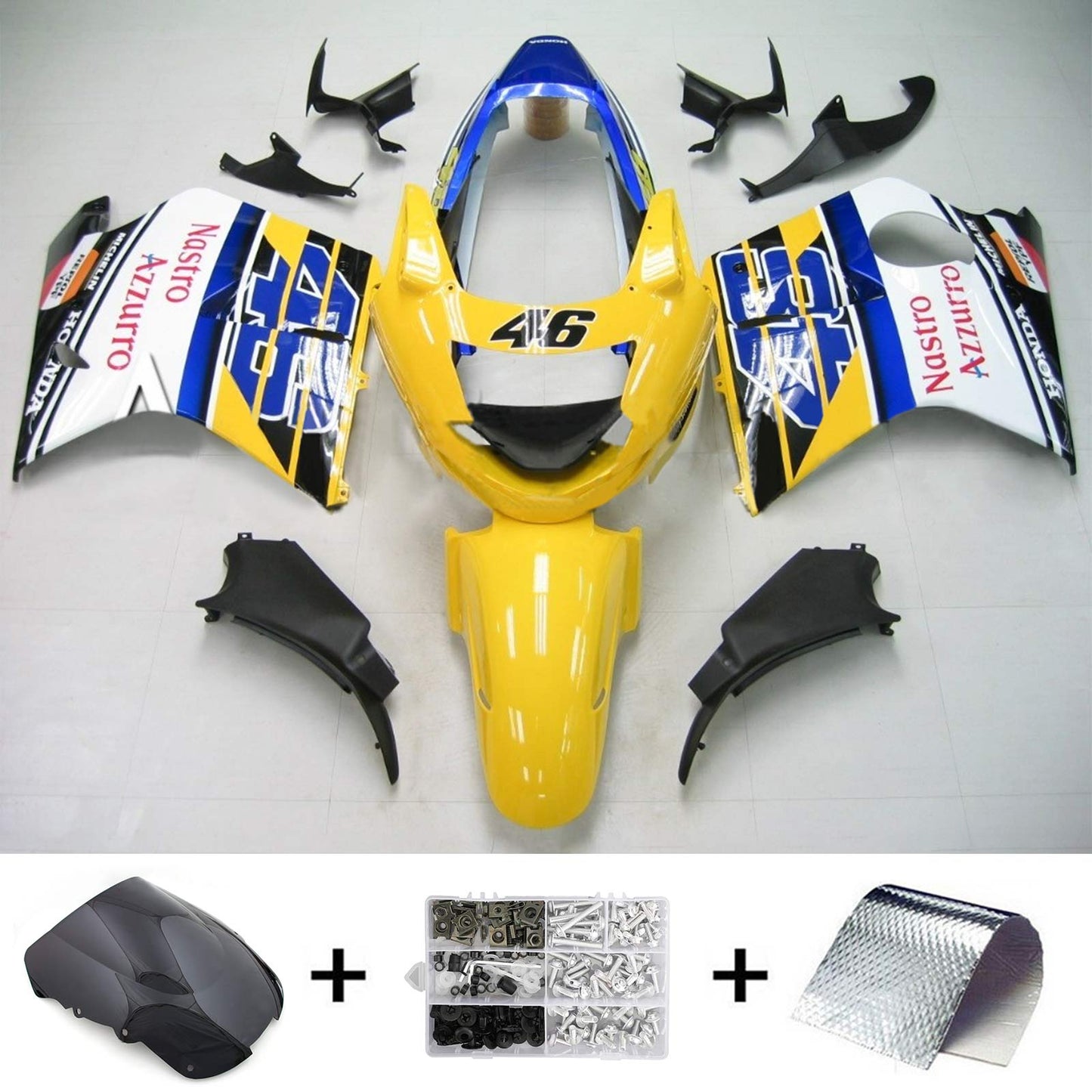 Kit carenatura Honda CBR1100XX SuperBlackBird 1996-2007