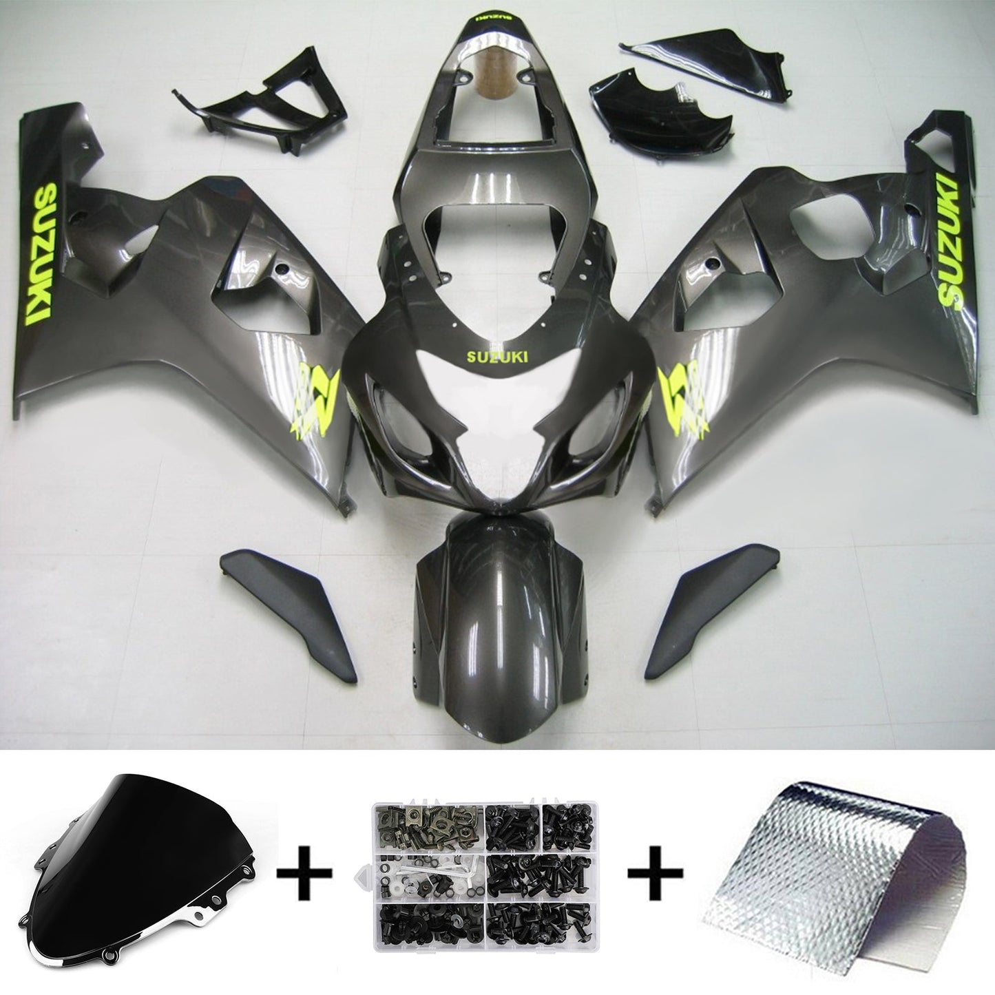 Suzuki GSXR 600/750 2004-2005 Kit Carena Carrozzeria Plastica ABS