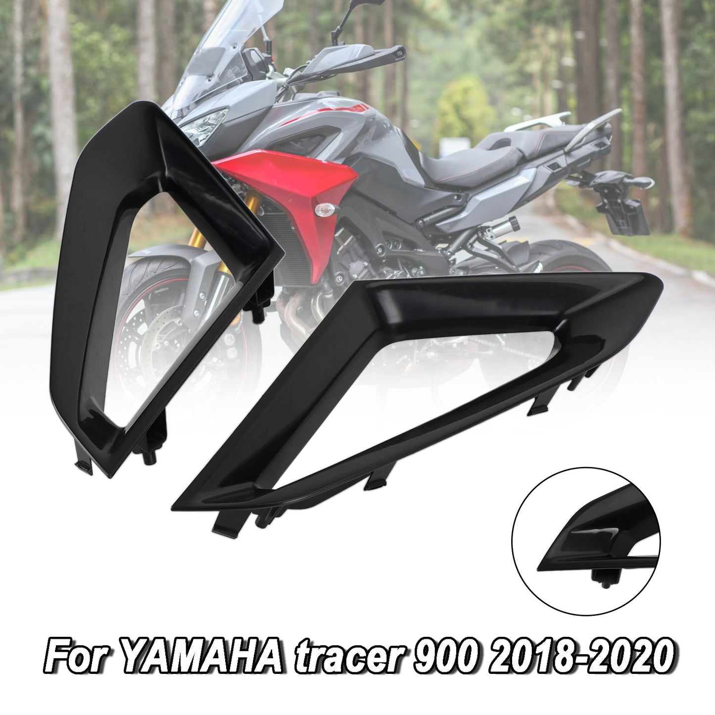 2018-2020 Yamaha Tracer 900/GT Carrozzeria carenatura stampaggio ad iniezione non verniciata