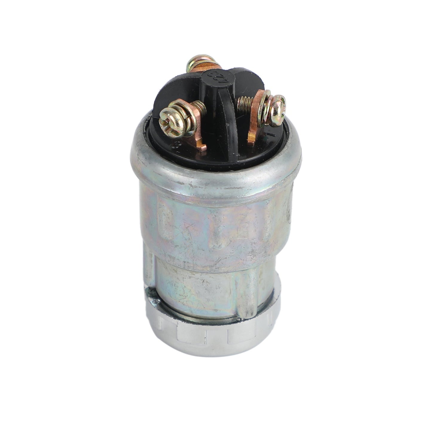 Interruttore a chiave per cilindro di accensione universale Copertura impermeabile 12V 2 chiavi per auto moto barca
