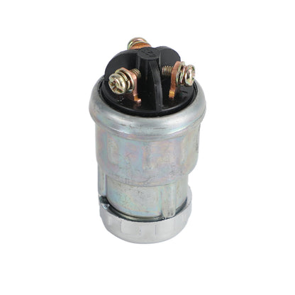Interruttore a chiave per cilindro di accensione universale Copertura impermeabile 12V 2 chiavi per auto moto barca