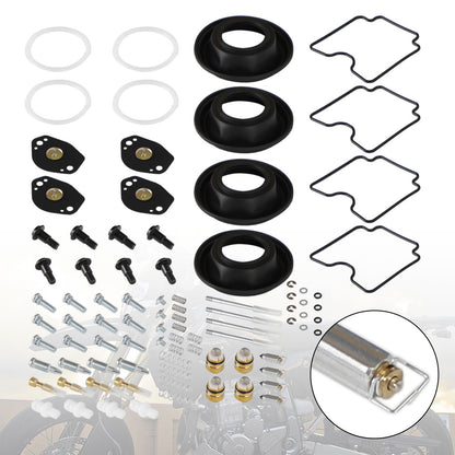 Suzuki DRZ400 DRZ400E DRZ400S DRZ400SM 4X Carburatore Ricostruzione Kit di Riparazione