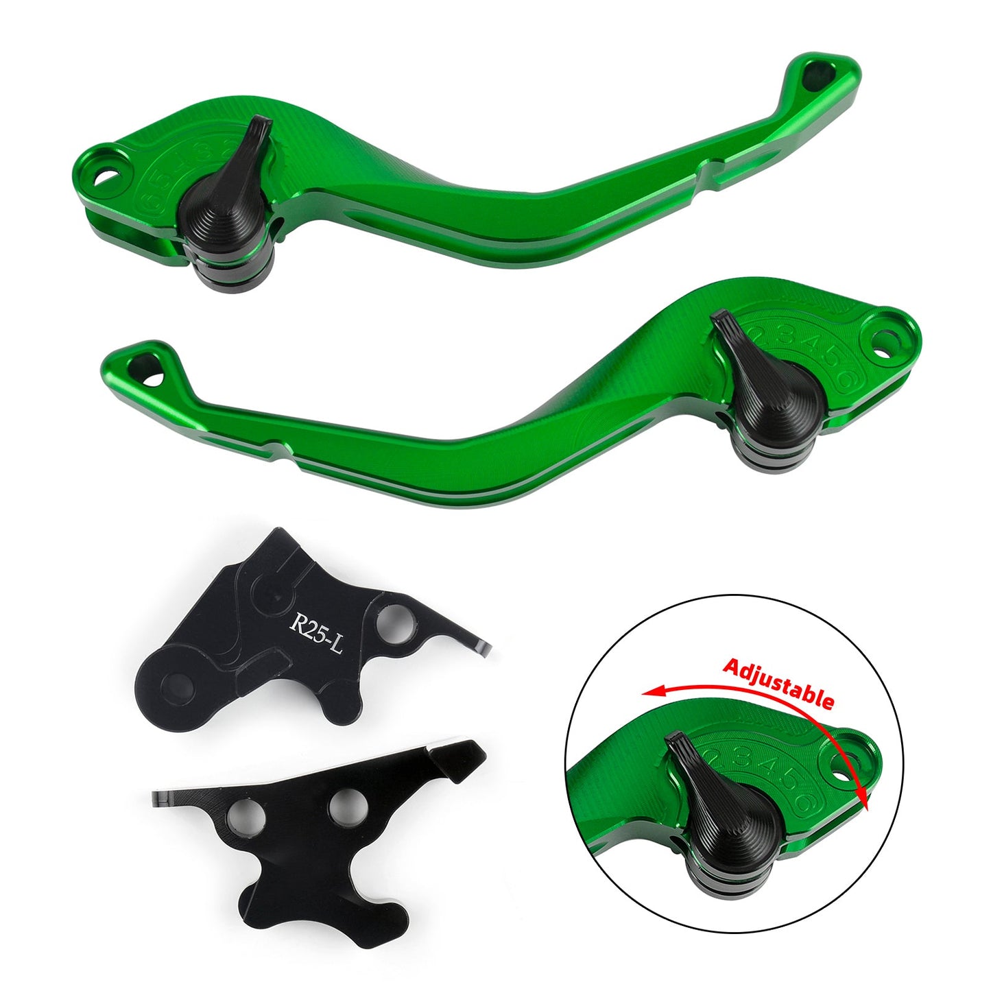 Yamaha YZF R25 2014-2015 YZF R3 2015 CNC Leva freno frizione corta