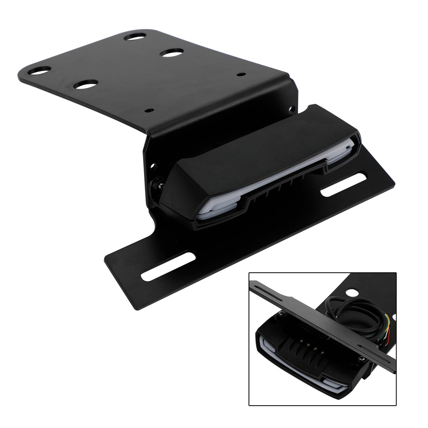 2008-2023 KAWASAKI D-TRACKER-X KLX250 S/SF 300 R/SM Staffa porta targa