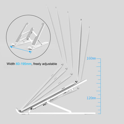 Supporto per laptop portatile Base di supporto pieghevole Supporto per notebook per MacBook Pro