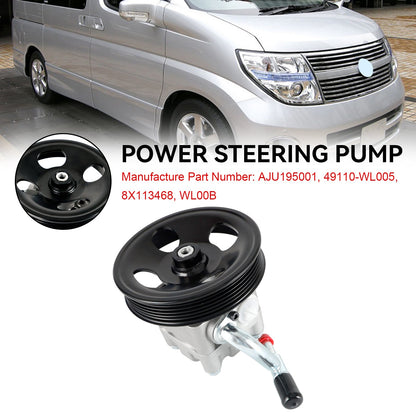 Nissan Elgrand E51 3.5I 2.5I 2003-2009 Pompa del servosterzo 8X113468