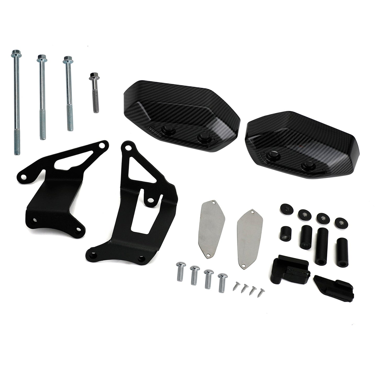 YAMAHA YZF R15 V4 2021-2023 Protezioni motore in plastica per coperture Slider Carbon