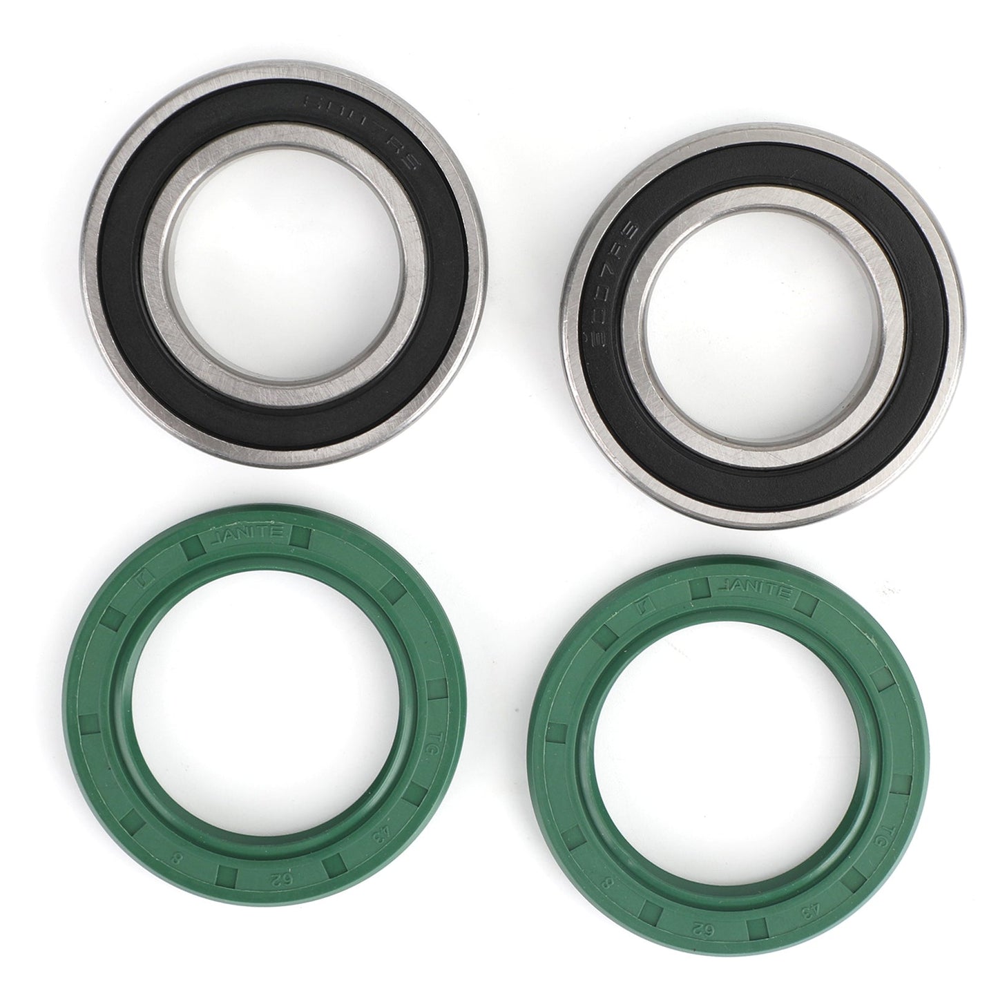 Cuscinetti portaruota dell'asse + guarnizioni adatti per Yamaha Banshee Raptor 660 Blaster Generico
