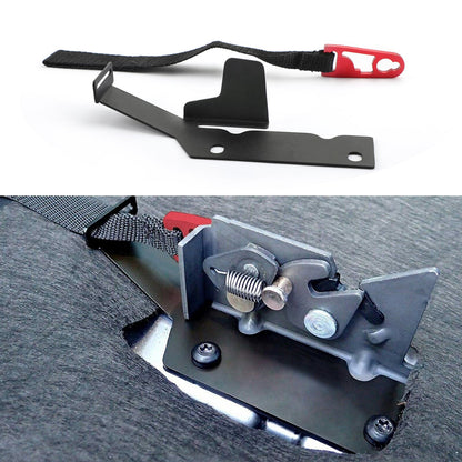 Ford Super Crew F-150 2009-2018 Kit di rilascio del sedile posteriore 1 pezzo cinturino rosso
