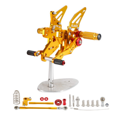 2019-2023 Honda CB CBR 650 R 650 F Pedane poggiapiedi in alluminio CNC