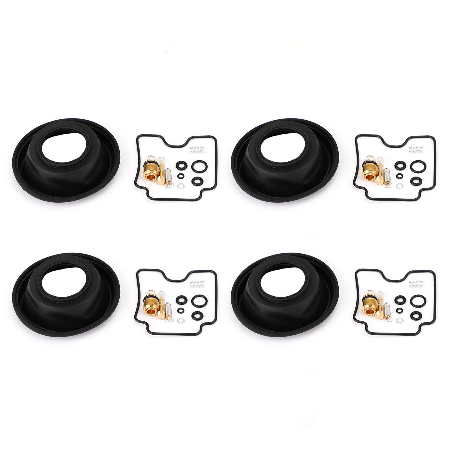 Kit riparazione carburatore pistone diaframma in gomma per Bandit GSF1200 GSF1200S 01-05 Generico