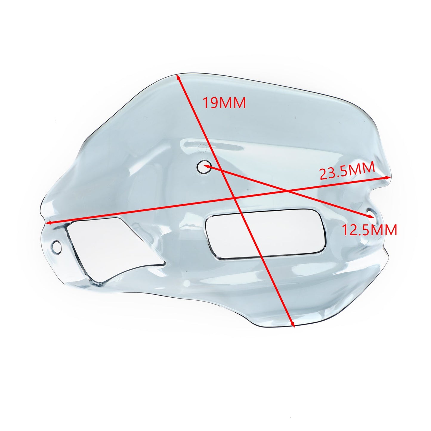 Estensioni Paramani Protezione Mano Parabrezza per HONDA XL750 Transalp 2023-2024 Generico