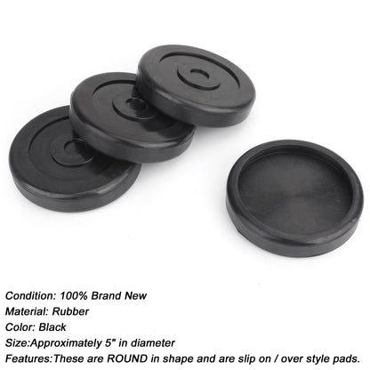 Braccioli rotondi in gomma per sollevatore BENDPAK DANMAR Lift SET OF 4 HD slip on # 5715017 Generico