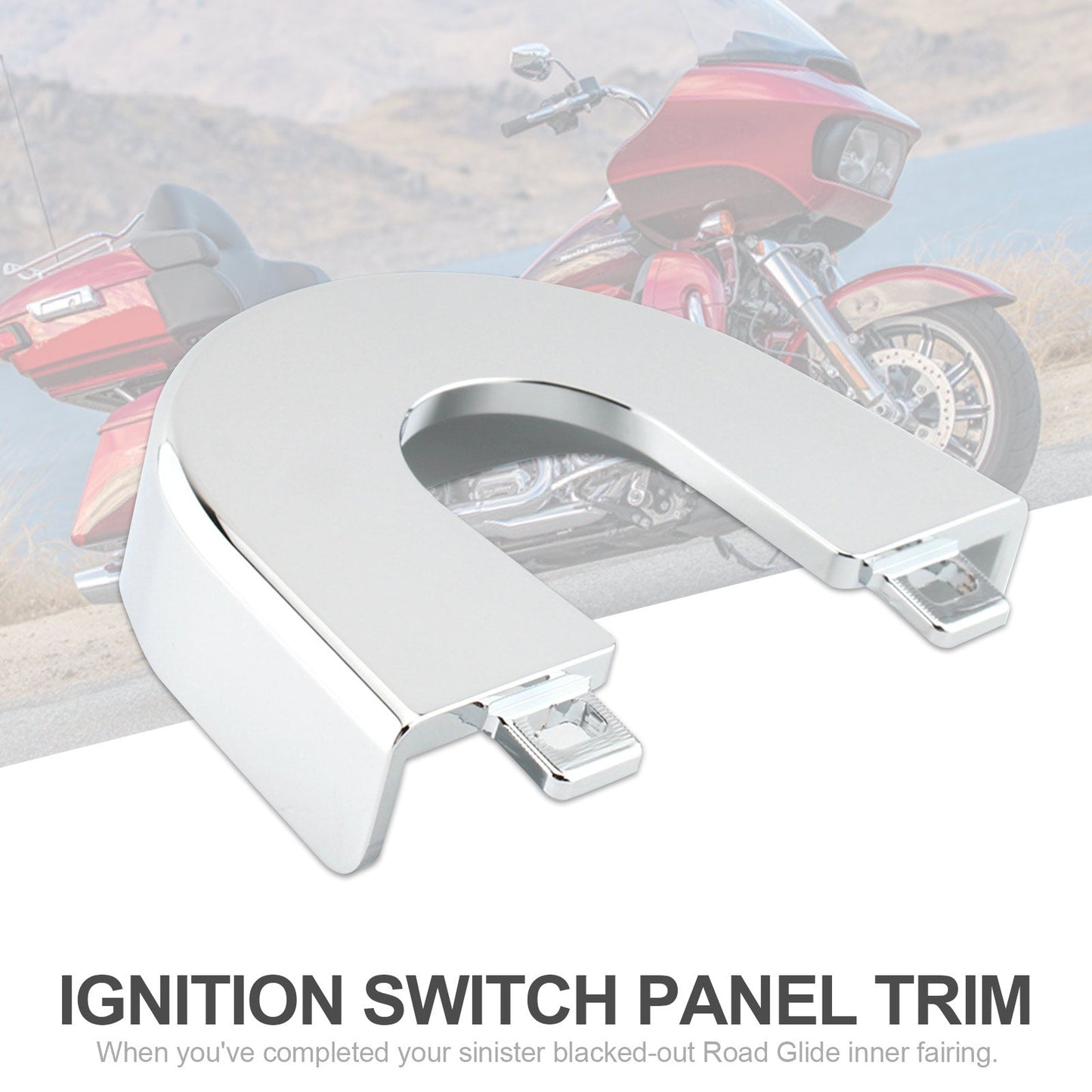 2015-2022 Touring Road Glide Rivestimento pannello interruttore di accensione in alluminio speciale