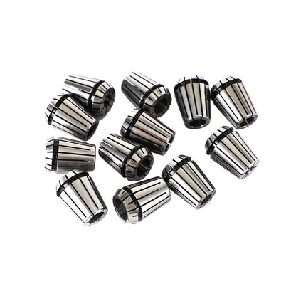 12 Pz ER25 Pinza a Molla 1/8 "-5/8" Per Fresatura CNC Strumento Tornio Workholding
