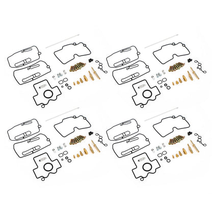 4X Carburatore Carb Rebuild Kit di riparazione adatto per Yamaha YFZ450 2004-2009 Generico