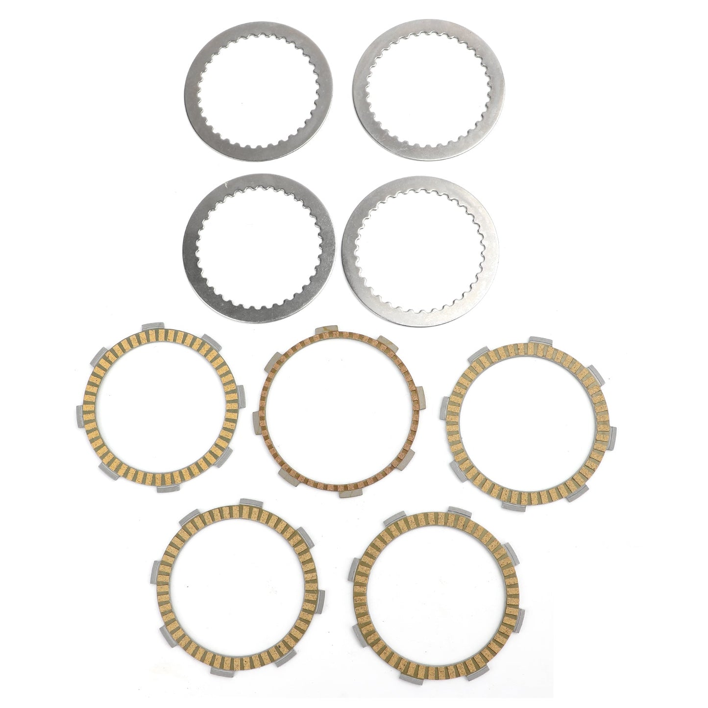 Kit frizione in ferro e dischi di attrito adatti per Honda CBR125R CBR125 CBR150R TA200 Generico