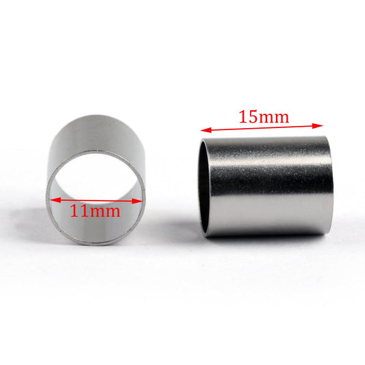 10Pcs Crimp Manica Ghiera Tubo Tubo Per RG8 LMR400 RG213 RG214 Connettore del Cavo