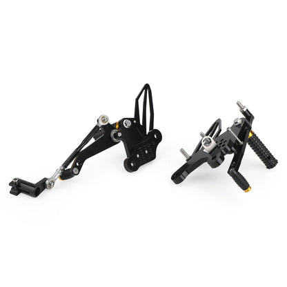 Pedane Pedane Regolabili Pedane Rest Fit per Kawasaki Ninja 250/400 2018-2022 Generico