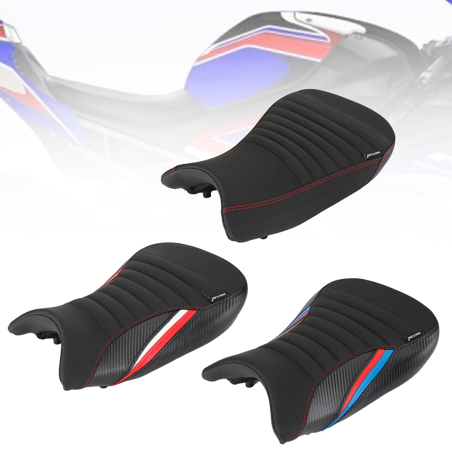 Bmw S1000Rr 2019-2022 2020 2021 Cuscino del driver del sedile anteriore Raider PU