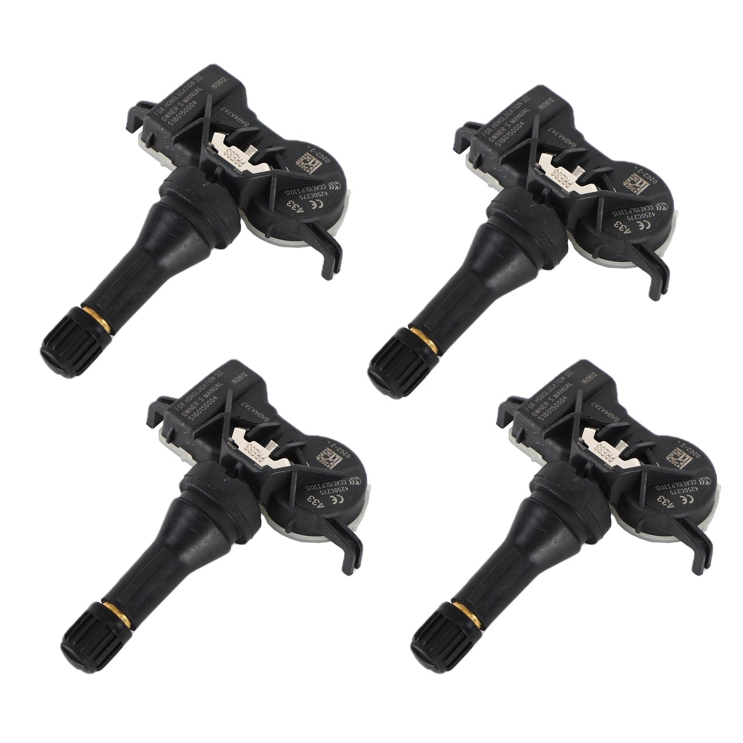 4 sensori di pressione pneumatici TPMS 4250C275 per Mitsubishi Attrage Mirage Pajero generico