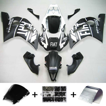 Amotopart Yamaha 1998-2002 YZF 600 R6 MATTE BLANCO BIANCO KIT