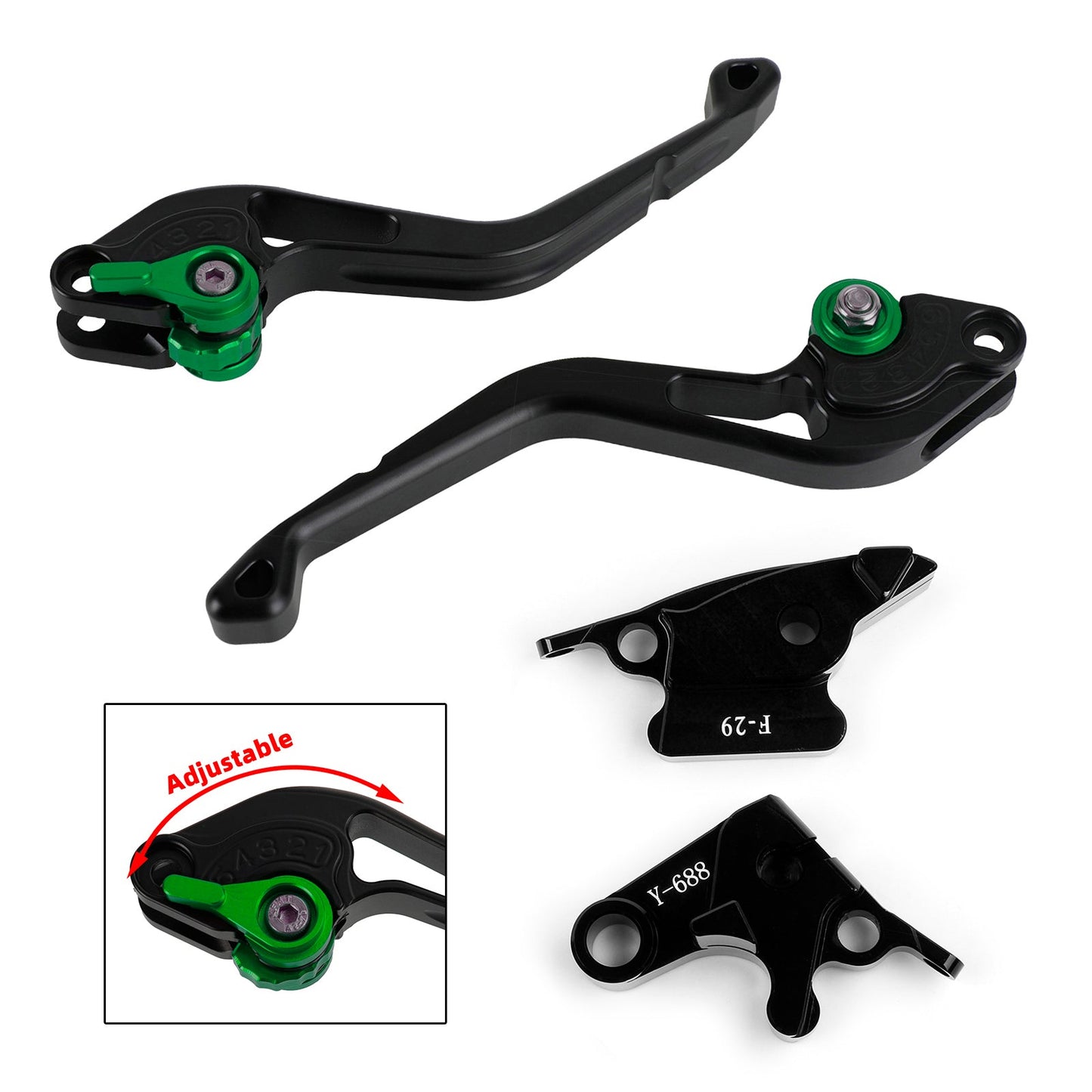 Honda CBR600RR 03-06 CBR954RR 02-2003 NUOVA Leva freno frizione corta