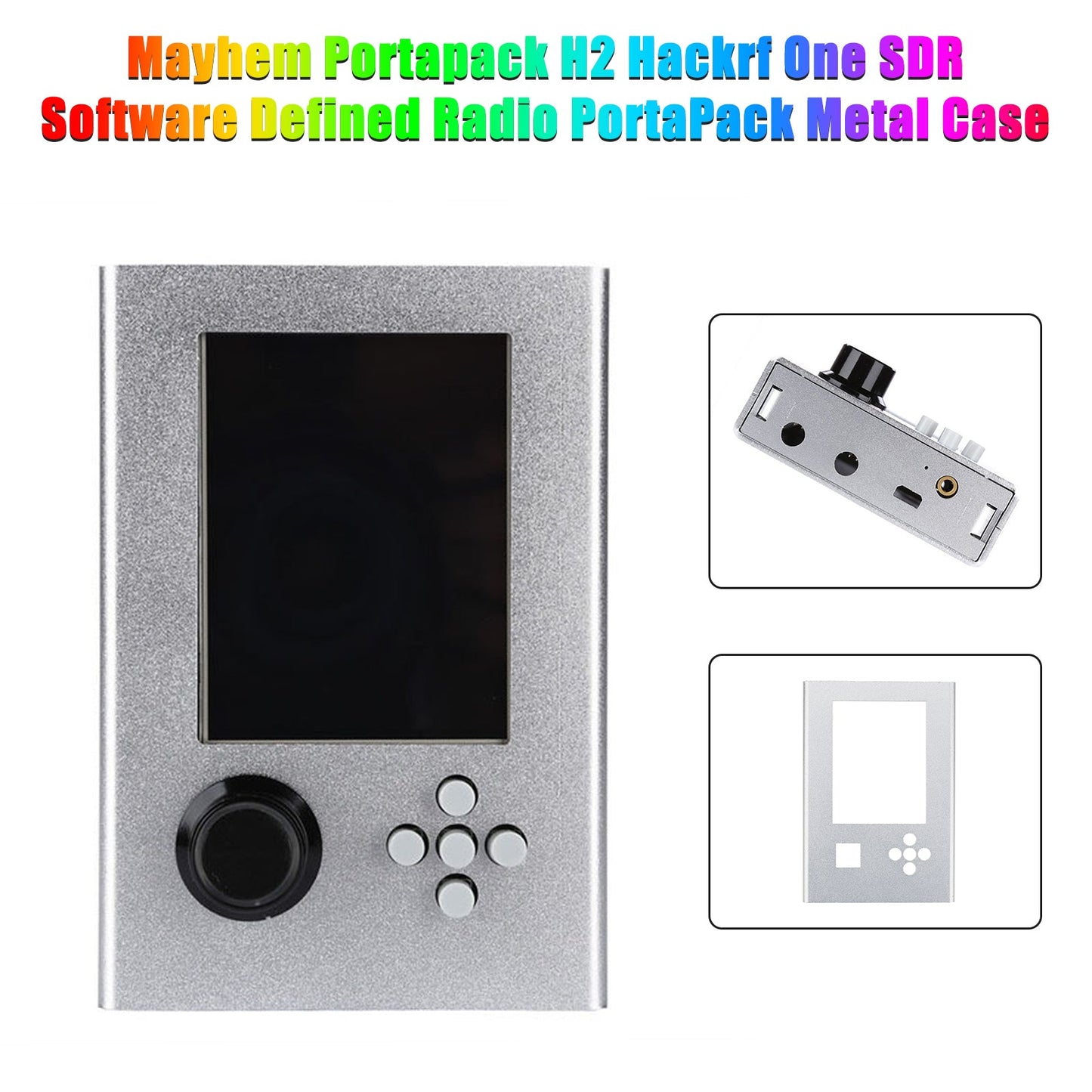 H2 SDR Software Defined Radio 1MHz-6GHz Mayhem Portapack